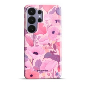 Odolný kryt na mobil Samsung Galaxy S26 Ultra - Mobiwear Elite Pro EP74E, růžové květy snů