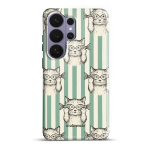 Odolný kryt na mobil Samsung Galaxy S26 Ultra - Mobiwear Elite Pro EP90E, číča ryby