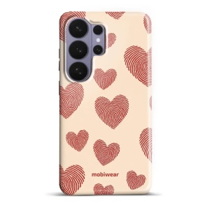 Odolný kryt na mobil Samsung Galaxy S26 Ultra - Mobiwear Elite Pro EP93E, otisk srdce