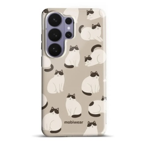 Odolný kryt na mobil Samsung Galaxy S26 Ultra - Mobiwear Elite Pro E160E, kočičáci