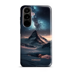 Odolný kryt na mobil Samsung Galaxy A37 5G - Mobiwear Elite Pro E006E, hora s hvězdnou oblohou