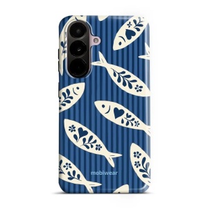 Odolný kryt na mobil Samsung Galaxy A37 5G - Mobiwear Elite Pro EP89E, rybky