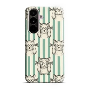 Odolný kryt na mobil Samsung Galaxy A37 5G - Mobiwear Elite Pro EP90E, číča ryby