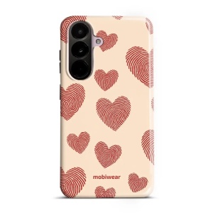 Odolný kryt na mobil Samsung Galaxy A37 5G - Mobiwear Elite Pro EP93E, otisk srdce