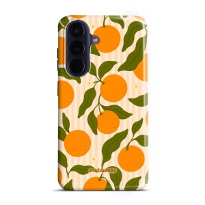 Odolný kryt na mobil Samsung Galaxy A57 5G - Mobiwear Elite Pro EP82E, pomeranče