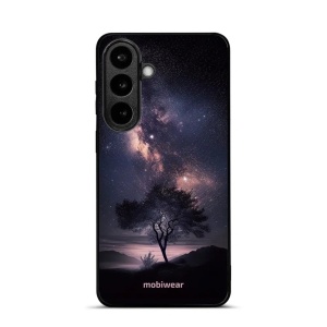 Lesklý kryt na mobil Samsung Galaxy S26 Plus - Mobiwear Glossy G005G, strom s galaxií