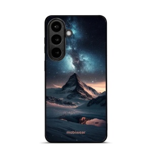 Lesklý kryt na mobil Samsung Galaxy S26 Plus - Mobiwear Glossy G006G, hora s hvězdnou oblohou