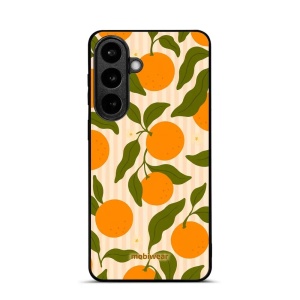 Lesklý kryt na mobil Samsung Galaxy S26 Plus - Mobiwear Glossy GP82G, pomeranče