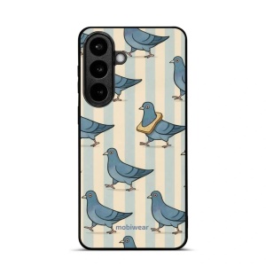 Lesklý kryt na mobil Samsung Galaxy S26 Plus - Mobiwear Glossy GP91G, holubi