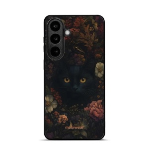 Lesklý kryt na mobil Samsung Galaxy S26 Plus - Mobiwear Glossy G161G, temná kočka