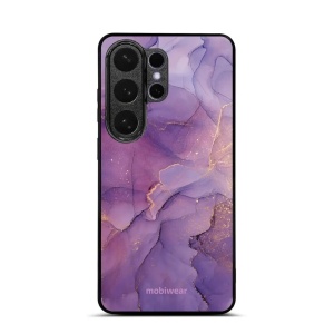 Lesklý kryt na mobil Samsung Galaxy S26 Ultra - Mobiwear Glossy G050G, fialový mramor