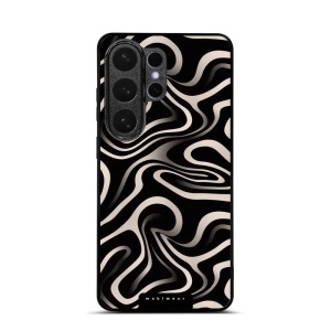 Lesklý kryt na mobil Samsung Galaxy S26 Ultra - Mobiwear Glossy GA63G, vlnky a linky