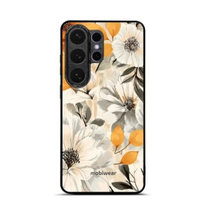 Lesklý kryt na mobil Samsung Galaxy S26 Ultra - Mobiwear Glossy GP75G, podzimní květy