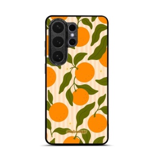 Lesklý kryt na mobil Samsung Galaxy S26 Ultra - Mobiwear Glossy GP82G, pomeranče