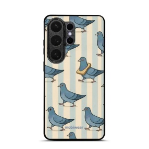 Lesklý kryt na mobil Samsung Galaxy S26 Ultra - Mobiwear Glossy GP91G, holubi
