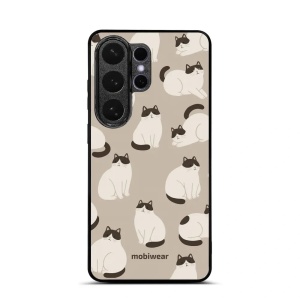 Lesklý kryt na mobil Samsung Galaxy S26 Ultra - Mobiwear Glossy G160G, kočičáci