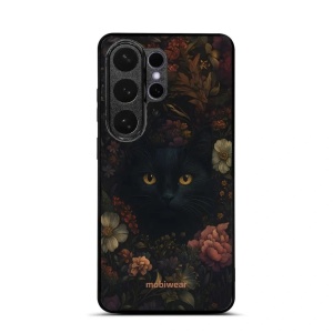Lesklý kryt na mobil Samsung Galaxy S26 Ultra - Mobiwear Glossy G161G, temná kočka