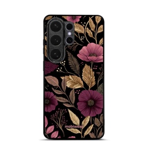 Lesklý kryt na mobil Samsung Galaxy S26 Ultra - Mobiwear Glossy G170G, fialová kvítka