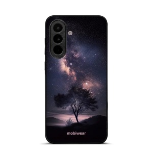 Lesklý kryt na mobil Samsung Galaxy A37 5G - Mobiwear Glossy G005G, strom s galaxií
