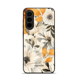 Lesklý kryt na mobil Samsung Galaxy A37 5G - Mobiwear Glossy GP75G, podzimní květy