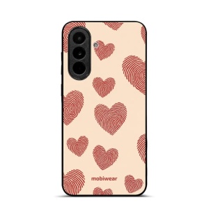 Lesklý kryt na mobil Samsung Galaxy A37 5G - Mobiwear Glossy GP93G, otisk srdce