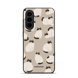 Lesklý kryt na mobil Samsung Galaxy A37 5G - Mobiwear Glossy G160G, kočičáci