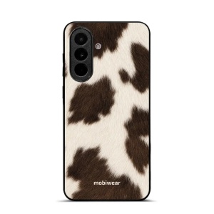 Lesklý kryt na mobil Samsung Galaxy A37 5G - Mobiwear Glossy G166G, hnědá strakatá