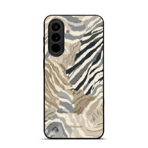 Lesklý kryt na mobil Samsung Galaxy A37 5G - Mobiwear Glossy G168G, pruhovaná malba