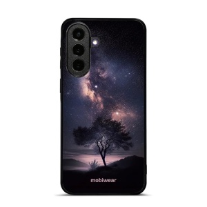 Lesklý kryt na mobil Samsung Galaxy A57 5G - Mobiwear Glossy G005G, strom s galaxií