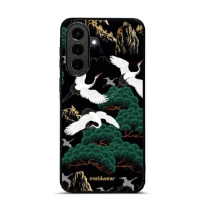 Lesklý kryt na mobil Samsung Galaxy A57 5G - Mobiwear Glossy G042G, jeřábi