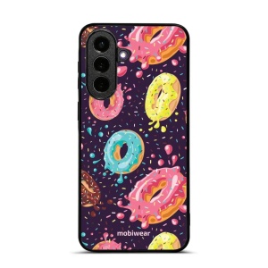 Lesklý kryt na mobil Samsung Galaxy A57 5G - Mobiwear Glossy G046G, donutky