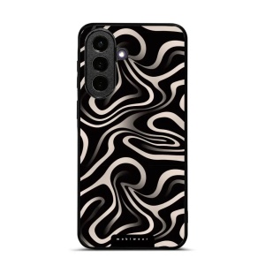 Lesklý kryt na mobil Samsung Galaxy A57 5G - Mobiwear Glossy GA63G, vlnky a linky
