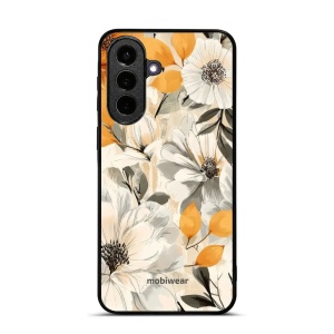 Lesklý kryt na mobil Samsung Galaxy A57 5G - Mobiwear Glossy GP75G, podzimní květy
