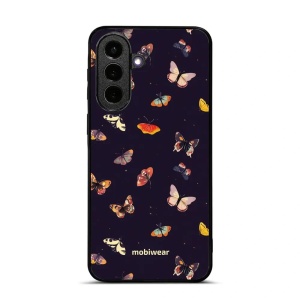 Lesklý kryt na mobil Samsung Galaxy A57 5G - Mobiwear Glossy GP78G, barevní motýlci