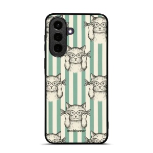 Lesklý kryt na mobil Samsung Galaxy A57 5G - Mobiwear Glossy GP90G, číča ryby