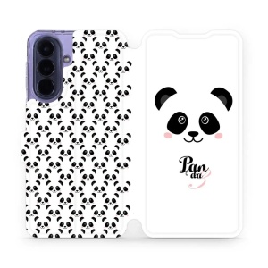 Flip pouzdro Mobiwear na mobil Samsung Galaxy A57 5G - M030P, panda Amálka
