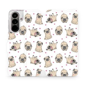 Flip pouzdro Mobiwear na mobil Samsung Galaxy A37 5G - M097P, mopsíci