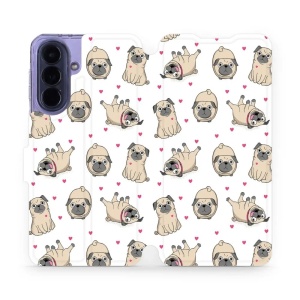 Flip pouzdro Mobiwear na mobil Samsung Galaxy A57 5G - M097P, mopsíci