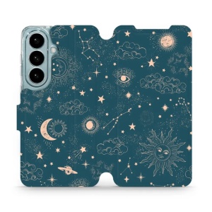 Flip pouzdro Mobiwear na mobil Samsung Galaxy S26 - VP14S, magický vesmír