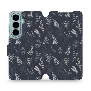 Flip pouzdro Mobiwear na mobil Samsung Galaxy S26 - VP15S, kapradiny