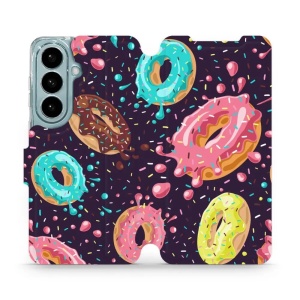 Flip pouzdro Mobiwear na mobil Samsung Galaxy S26 - VP19S, donutky