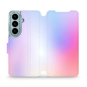 Flip pouzdro Mobiwear na mobil Samsung Galaxy S26 - VP65S, nachový odstín