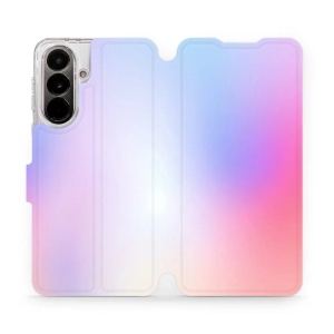 Flip pouzdro Mobiwear na mobil Samsung Galaxy A37 5G - VP65S, nachový odstín