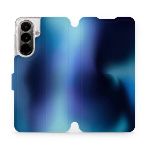 Flip pouzdro Mobiwear na mobil Samsung Galaxy A37 5G - VP68S, modrý odstín