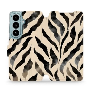 Flip pouzdro Mobiwear na mobil Samsung Galaxy S26 - VA53S, zebří