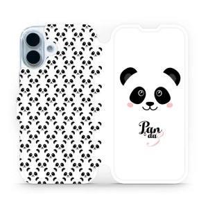 Flipové pouzdro Mobiwear - Apple iPhone 17 - M030P Panda Amálka