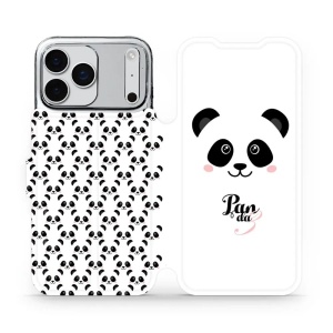 Flipové pouzdro Mobiwear - Apple iPhone 17 Pro Max - M030P Panda Amálka
