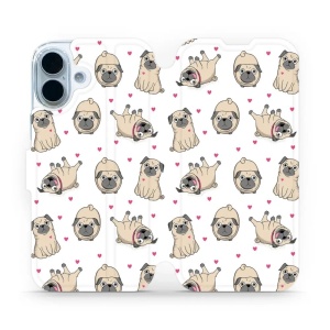 Flipové pouzdro Mobiwear - Apple iPhone 17 - M097P Mopsíci
