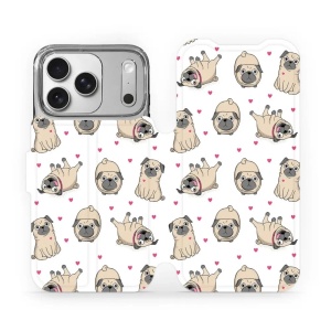 Flipové pouzdro Mobiwear - Apple iPhone 17 Pro - M097P Mopsíci
