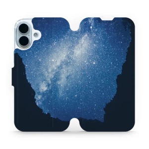 Flipové pouzdro Mobiwear - Apple iPhone 17 - M146P Galaxie